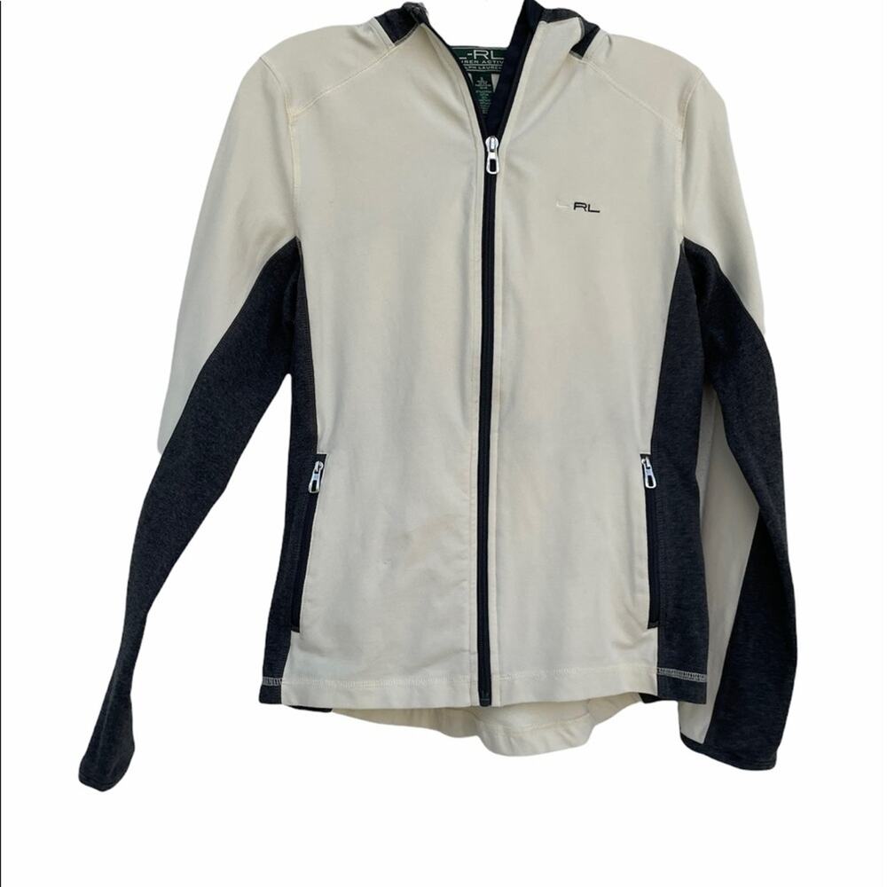 L-RL Lauren Active Ralph Lauren full zip hoodie